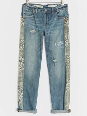 Anthropologie Pilcro The Slim Boyfriend Jeans, Size 28P